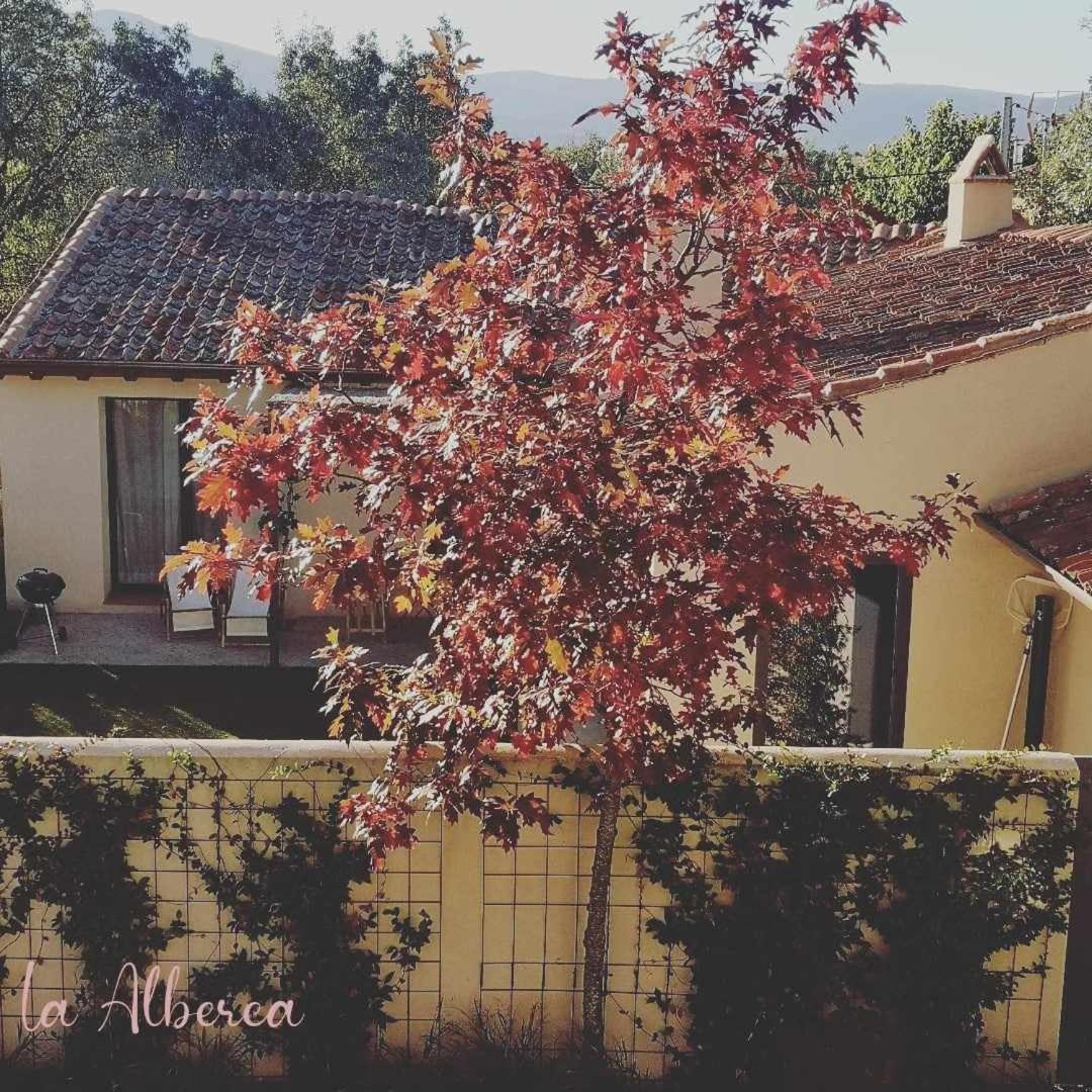 La Alberca Casa Con Jardin Y Piscina Villa Tenzuela Bagian luar foto